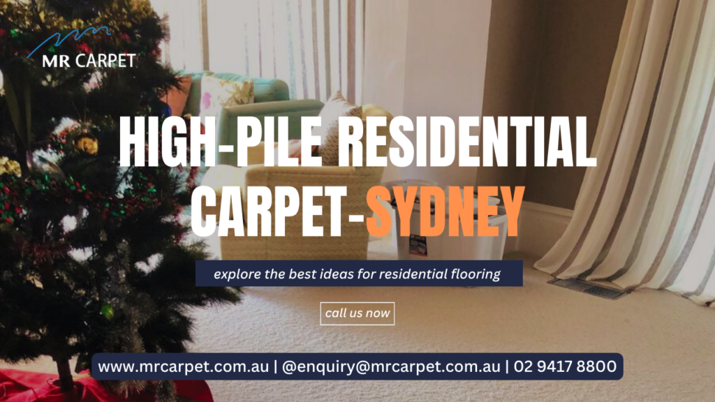 high pile residential carpet